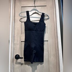 Popilush Ribbed Black Women's Bodysuit sz medium